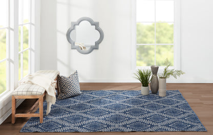 Momeni Rugs   Easton 4'X6'    - EASTOEAS-1NVY3656