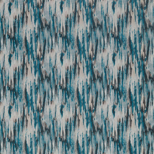 HARLEQUIN Azuri Fabric Stripes Petrol   - EAZU132717