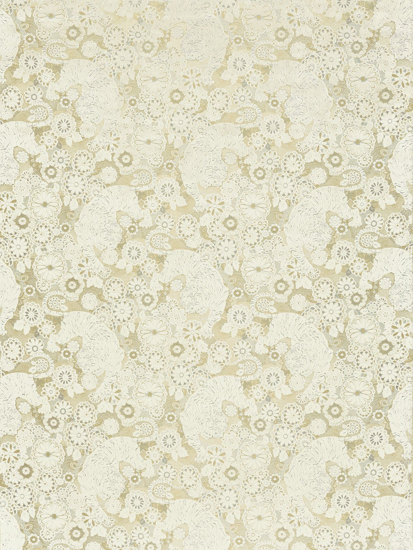 SCALAMANDRE  SIBERIAN TIGER FABRIC WHITE TAWNY   - EA 000118V1 NEW SKU # EA18V10001