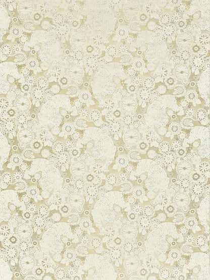 SCALAMANDRE  SIBERIAN TIGER FABRIC WHITE TAWNY   - EA 000118V1 NEW SKU # EA18V10001