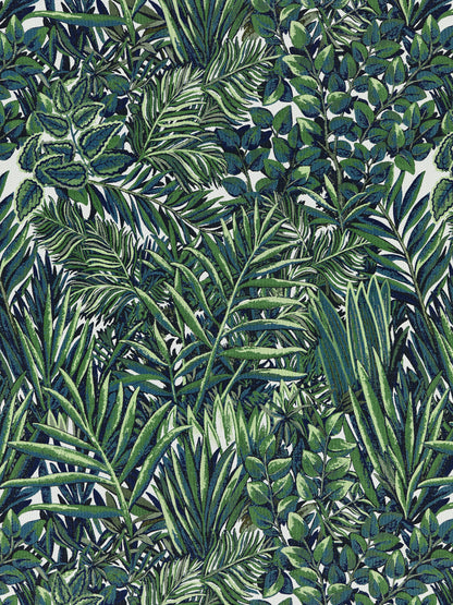 SCALAMANDRE  PLAYA JARDIN TAPESTRY FABRIC VERDURE   - EA 00015553 NEW SKU # EA55530001