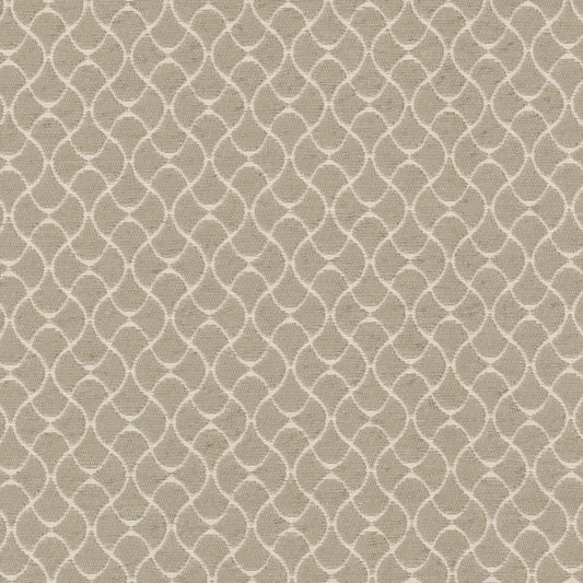STOUT TEXTILES  UPHOLSTERY,CHENILLE TRANSITIONAL,, GEOMETRIC TAUPE   - ECHO-3