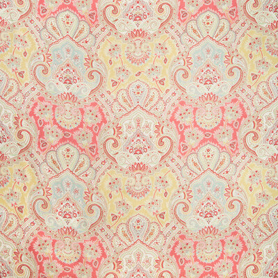 KRAVET BASICS PRINT PAISLEY YELLOW,RED,GREEN   - ECHOCYPRUS.419.0