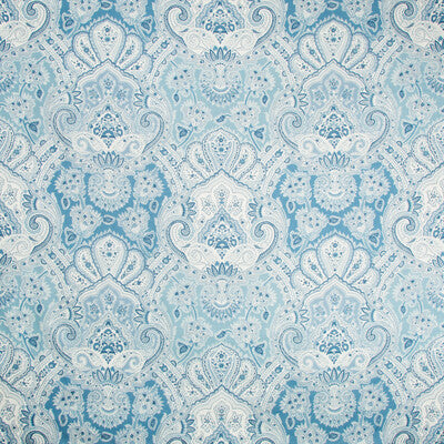 KRAVET BASICS PRINT PAISLEY WHITE,BLUE,DARK BLUE   - ECHOCYPRUS.5.0