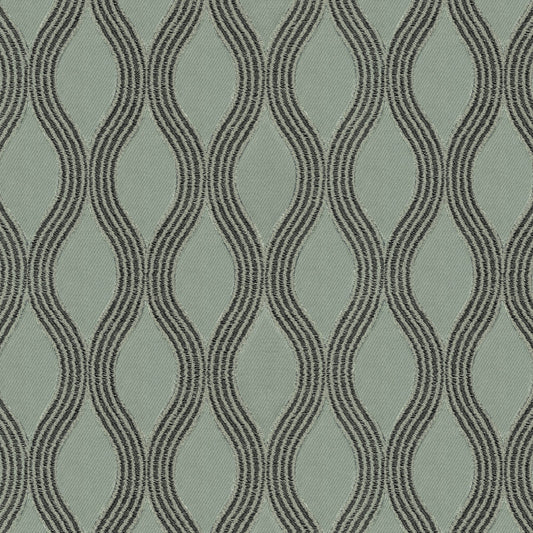 JF Fabrics ECHO 95 Fabric Scroll,Ogee,Traditional Grey,Silver  Jacquard - 8430995 J8591