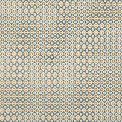 THREADS PRINT  TEAL,ORANGE,   - ED75043.3.0