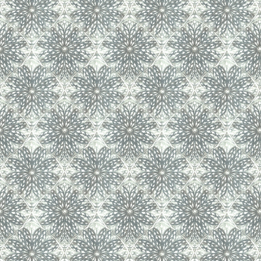 STOUT TEXTILES  MULTIPURPOSE,PRINT TRANSITIONAL,, FLORAL NICKEL   - EDEL-2