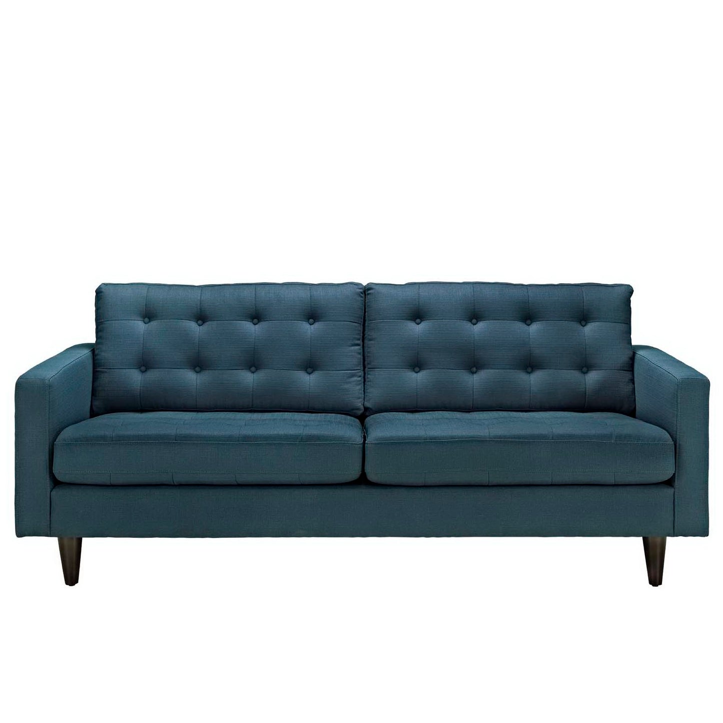 Modway Outlet Empress Upholstered Fabric Sofa by Modway  Living Room Furniture Azure - EEI-1011-AZU