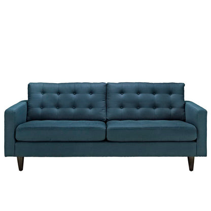 Modway Outlet Empress Upholstered Fabric Sofa by Modway  Living Room Furniture Azure - EEI-1011-AZU