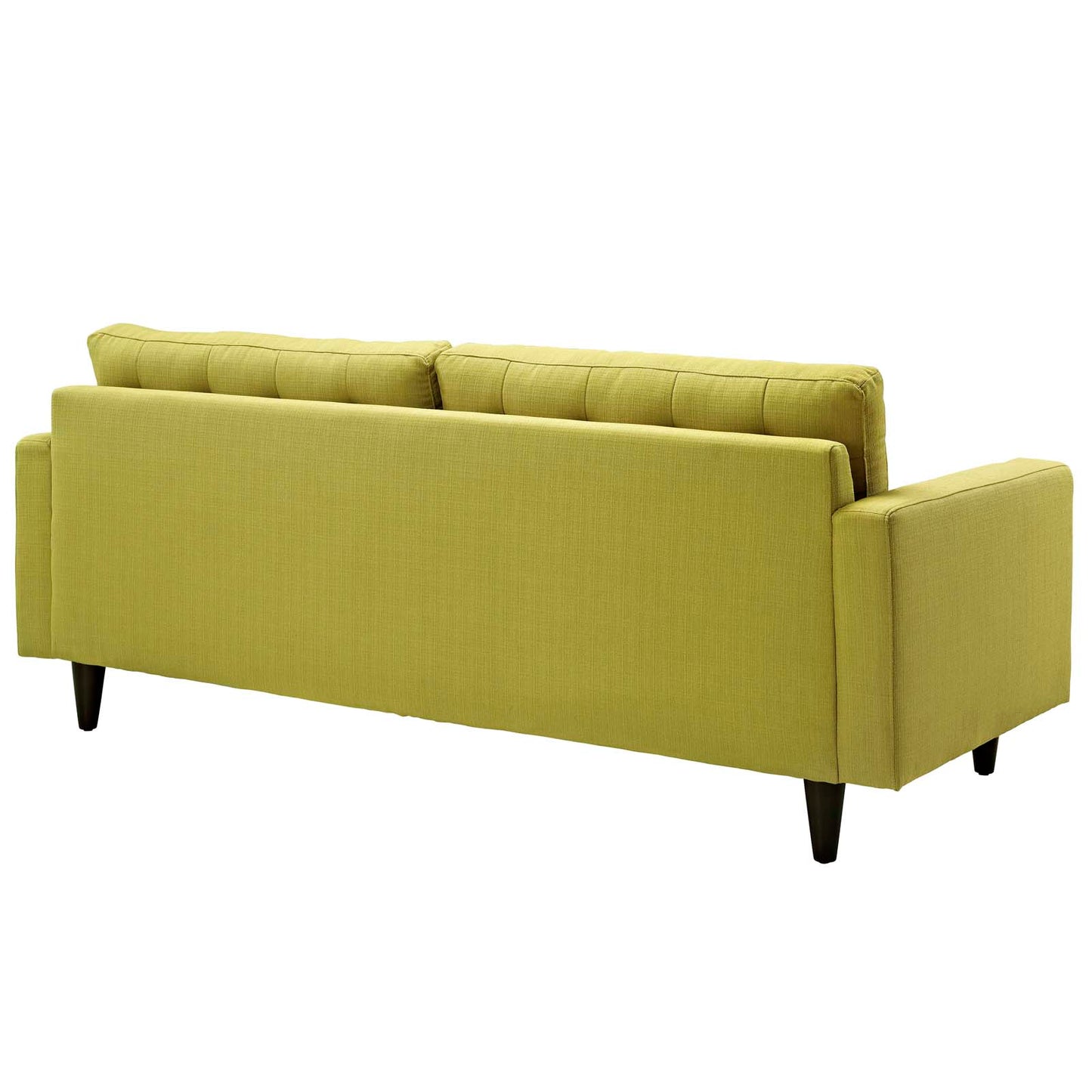 Modway Outlet Empress Upholstered Fabric Sofa by Modway  Living Room Furniture Wheatgrass - EEI-1011-WHE