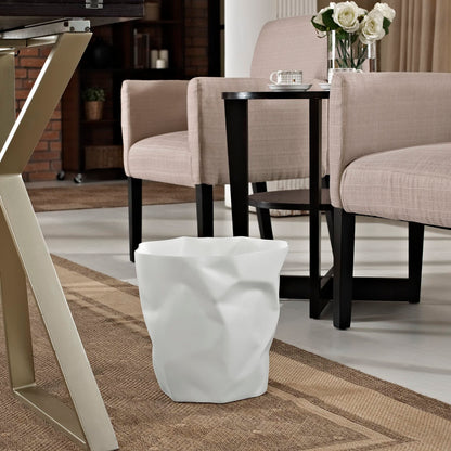 Modway - Lava Trash Bin by Modway  Living Room Decor White - EEI-1022-WHI