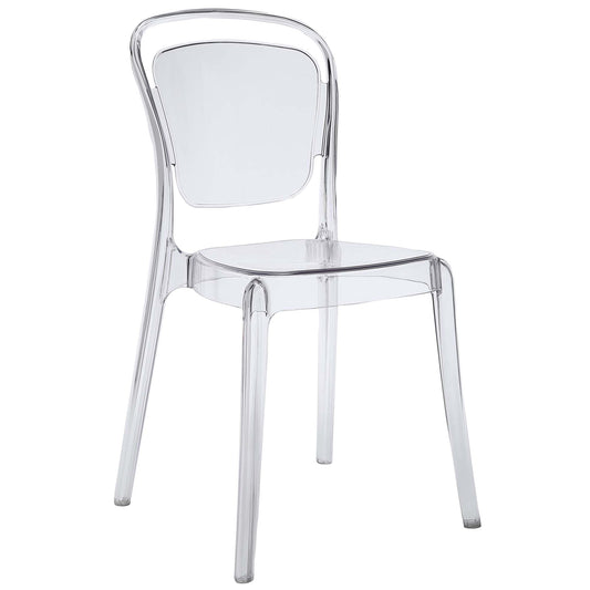 Modway - Entreat Dining Side Chair by Modway  Bar and Dining Dining Chairs Clear - EEI-1070-CLR