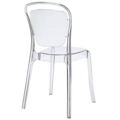 Modway - Entreat Dining Side Chair by Modway  Bar and Dining Dining Chairs Clear - EEI-1070-CLR