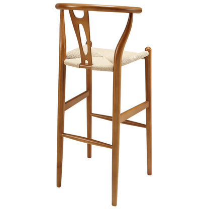 Modway Outlet Amish Wood Bar Stool by Modway  Bar and Dining Furniture Walnut - EEI-1079-WAL