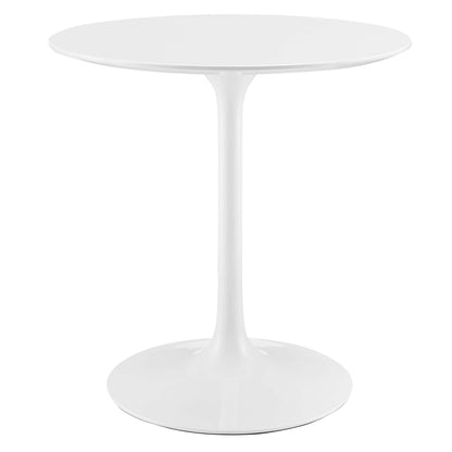 Modway - Lippa 28" Round Wood Dining Table by Modway  Bar and Dining Bar and Dining Tables White - EEI-1115-WHI