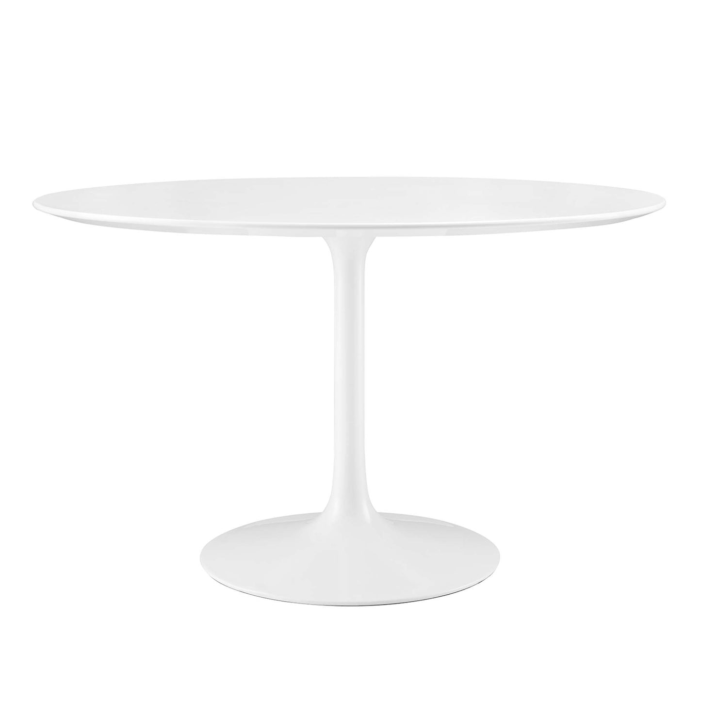 Modway - Lippa 48" Round Wood Dining Table by Modway  Bar and Dining Bar and Dining Tables White - EEI-1118-WHI