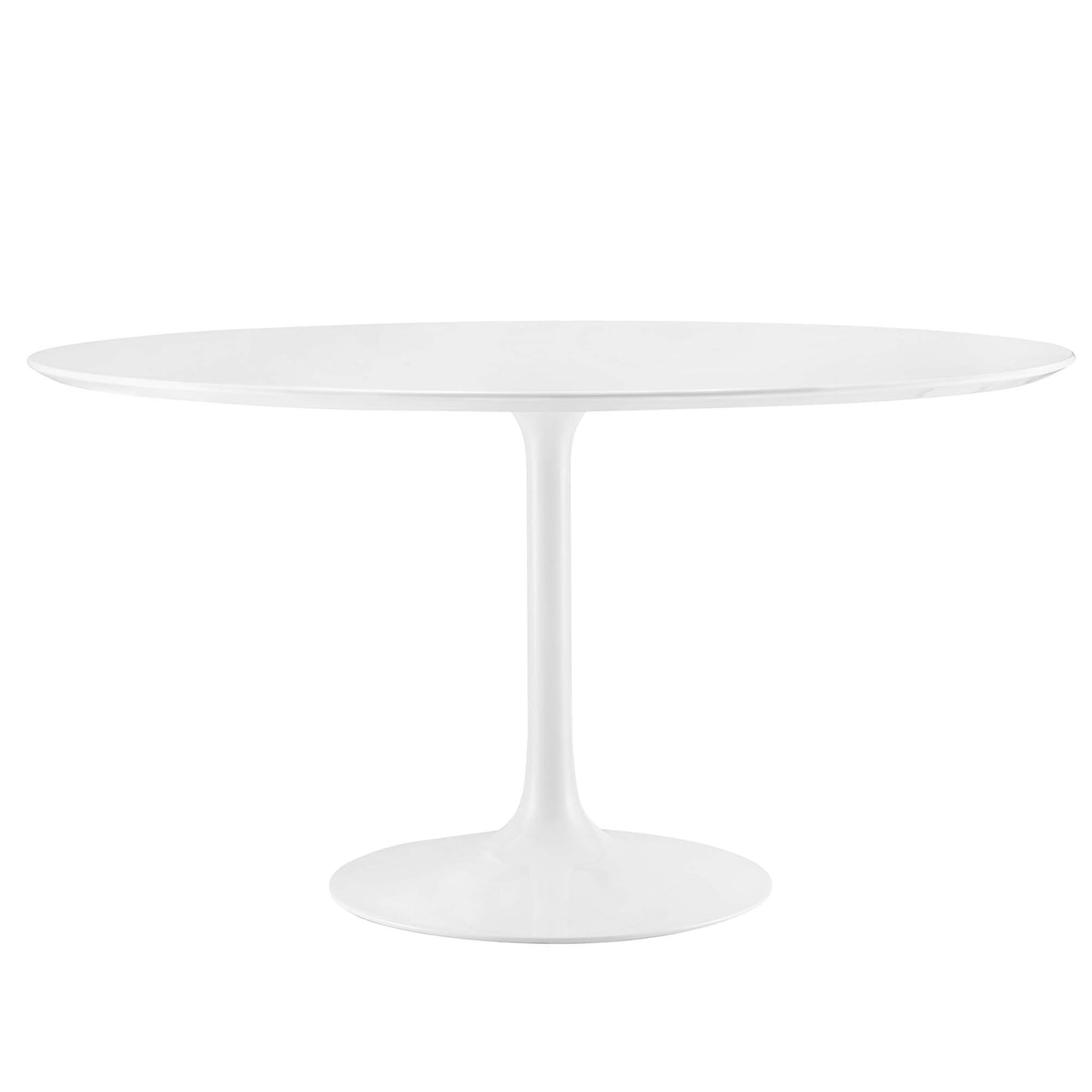 Modway - Lippa 54" Round Wood Dining Table by Modway  Bar and Dining Bar and Dining Tables White - EEI-1119-WHI