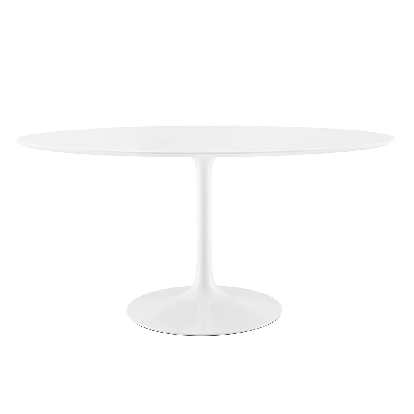 Modway - Lippa 60" Oval Wood Dining Table by Modway  Bar and Dining Bar and Dining Tables White - EEI-1121-WHI