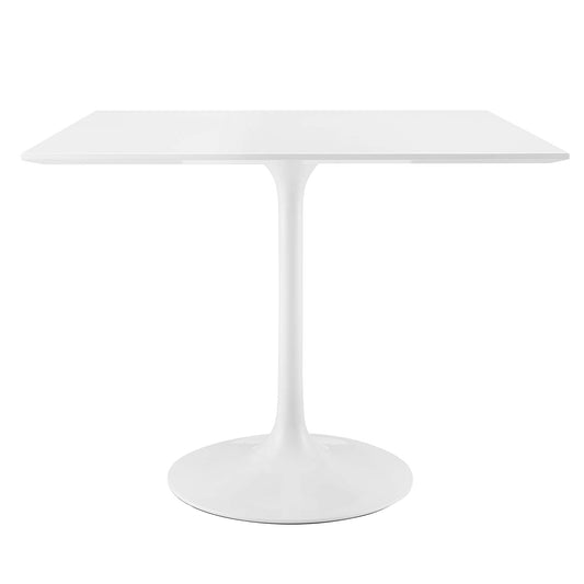 Modway - Lippa 36" Square Wood Dining Table by Modway  Bar and Dining Bar and Dining Tables White - EEI-1124-WHI