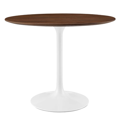 Modway - Lippa 36" Round Wood Dining Table by Modway  Bar and Dining Bar and Dining Tables Brown - EEI-1136-WAL