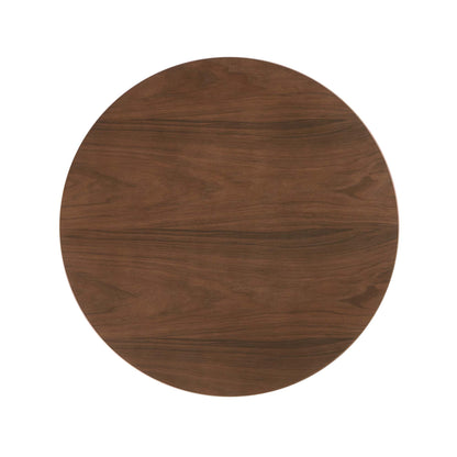 Modway - Lippa 36" Round Wood Dining Table by Modway  Bar and Dining Bar and Dining Tables Brown - EEI-1136-WAL