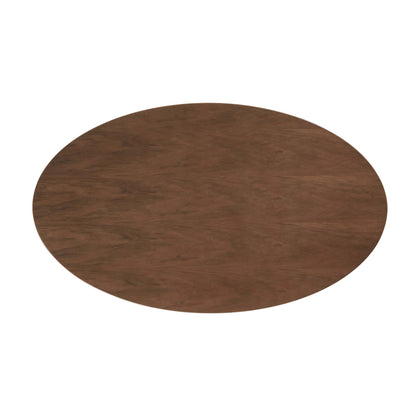 Modway - Lippa 60" Oval Wood Dining Table by Modway  Bar and Dining Bar and Dining Tables Brown - EEI-1138-WAL