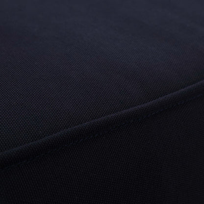 Modway - Marina Outdoor Patio Teak Ottoman by Modway  Outdoor Furniture Sofa Sectionals Blue - EEI-1152-NAT-NAV-SET