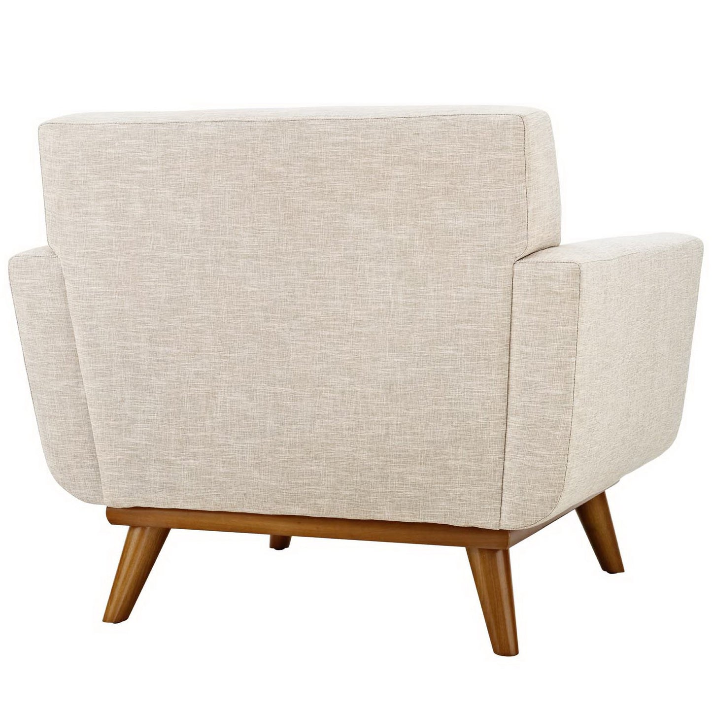 Modway - Engage Upholstered Fabric Armchair by Modway  Living Room Sofas and Armchairs Brown - EEI-1178-BEI