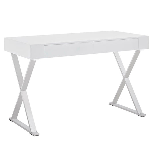 Modway Outlet Sector Office Desk by Modway  Office Furniture Furniture White - EEI-1183-WHI