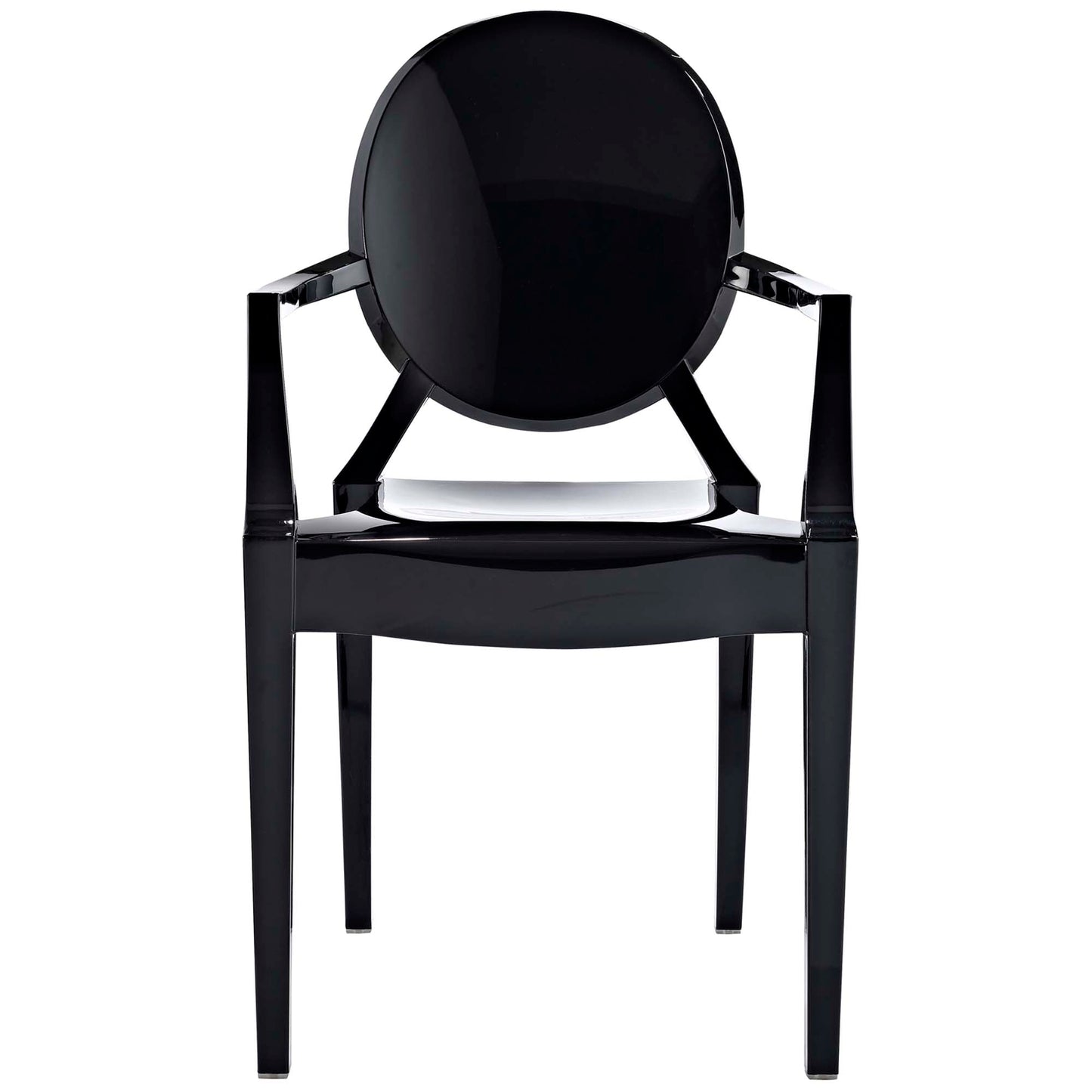 Modway - Casper Dining Armchair by Modway  Bar and Dining Dining Chairs Black - EEI-121-BLK