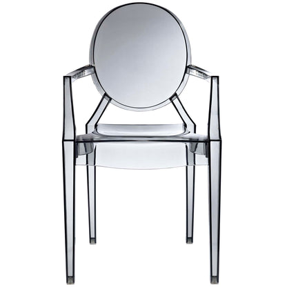 Modway - Casper Dining Armchair by Modway  Bar and Dining Dining Chairs Black - EEI-121-SMK