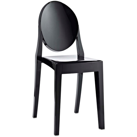 Modway - Casper Dining Side Chair by Modway  Bar and Dining Dining Chairs Black - EEI-122-BLK