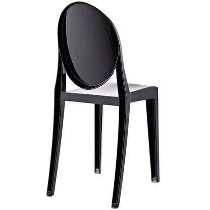 Modway - Casper Dining Side Chair by Modway  Bar and Dining Dining Chairs Black - EEI-122-BLK