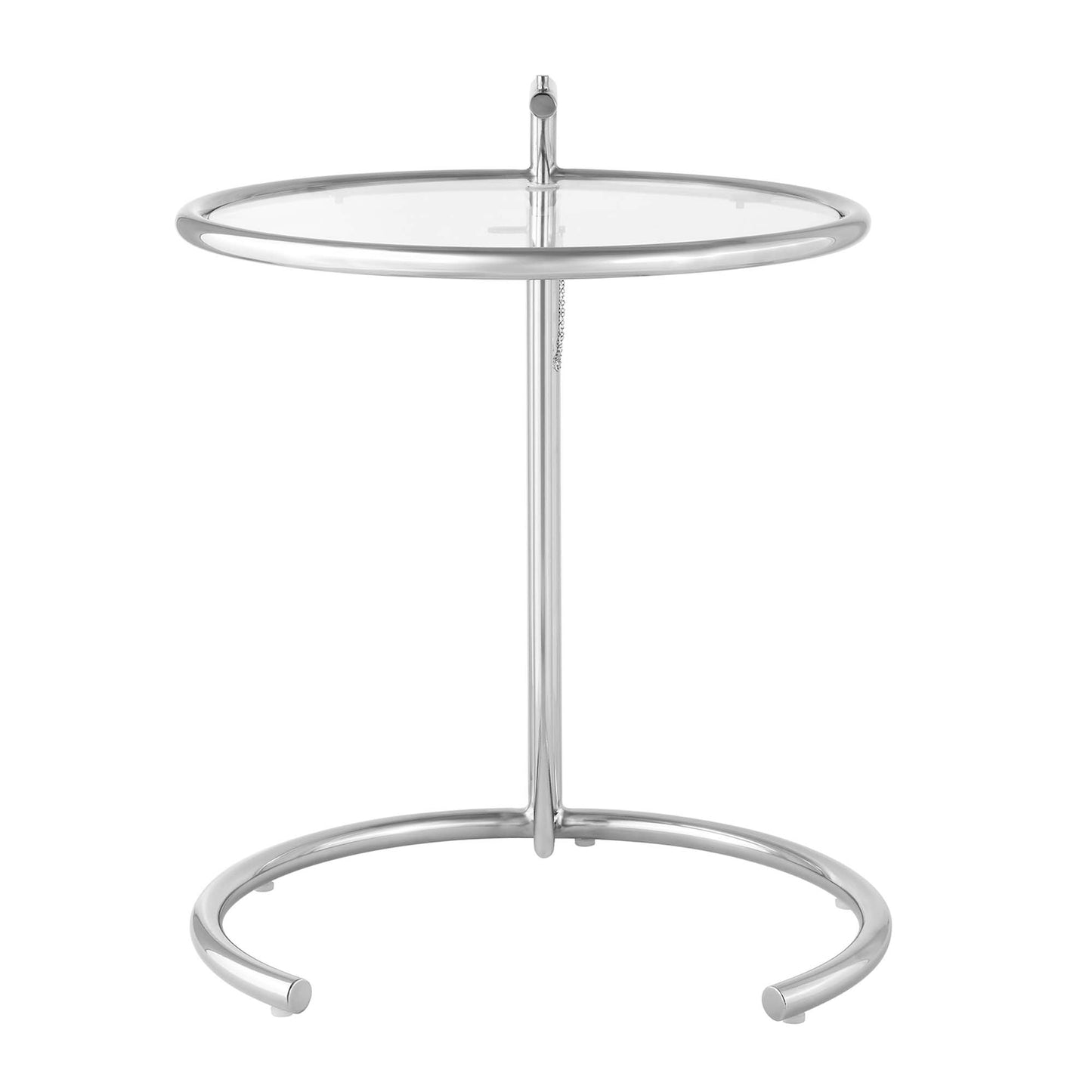 Modway - Eileen Gray Metal Side Table by Modway  Living Room Tables Silver - EEI-125-SLV