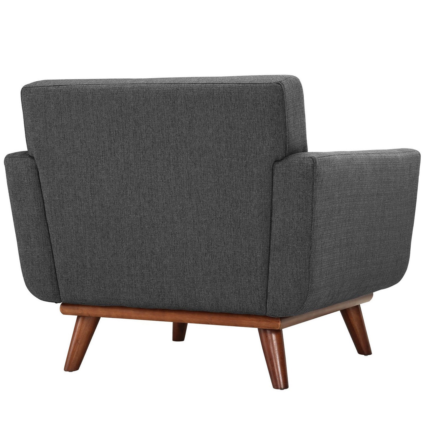 Modway - Engage Wood Armchair Set of 2 by Modway  Living Room Sofas and Armchairs Gray - EEI-1284-DOR