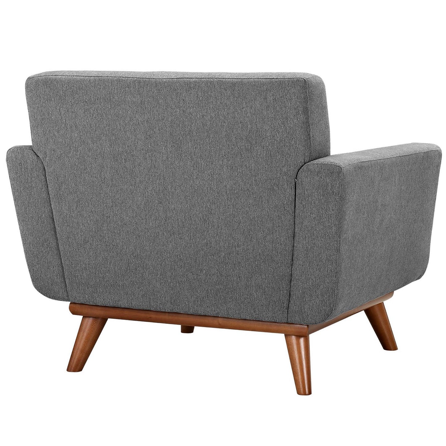 Modway - Engage Wood Armchair Set of 2 by Modway  Living Room Sofas and Armchairs Gray - EEI-1284-GRY