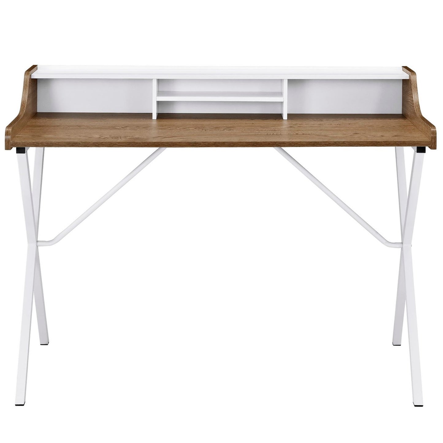 Modway Outlet Bin Office Desk by Modway  Office Furniture Furniture Walnut - EEI-1327-WAL