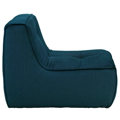 Modway Outlet Align Fabric Armchair by Modway  Living Room Furniture Azure - EEI-1354-AZU