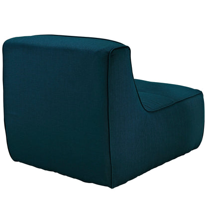 Modway Outlet Align Fabric Armchair by Modway  Living Room Furniture Azure - EEI-1354-AZU