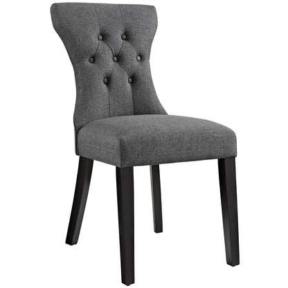 Modway Outlet Silhouette Dining Side Chair by Modway  Bar and Dining Furniture Gray - EEI-1380-GRY