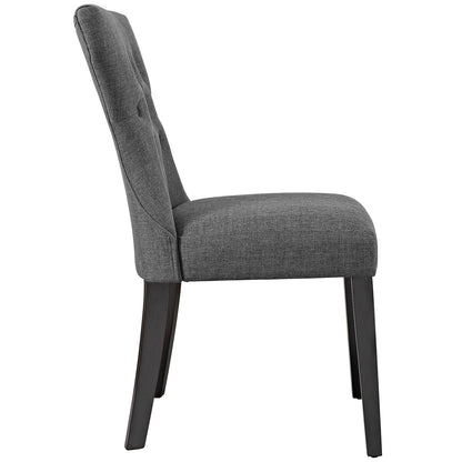 Modway Outlet Silhouette Dining Side Chair by Modway  Bar and Dining Furniture Gray - EEI-1380-GRY