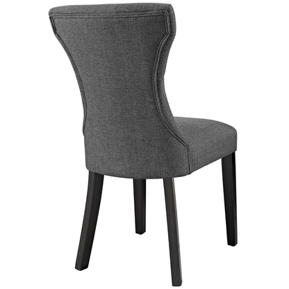 Modway Outlet Silhouette Dining Side Chair by Modway  Bar and Dining Furniture Gray - EEI-1380-GRY