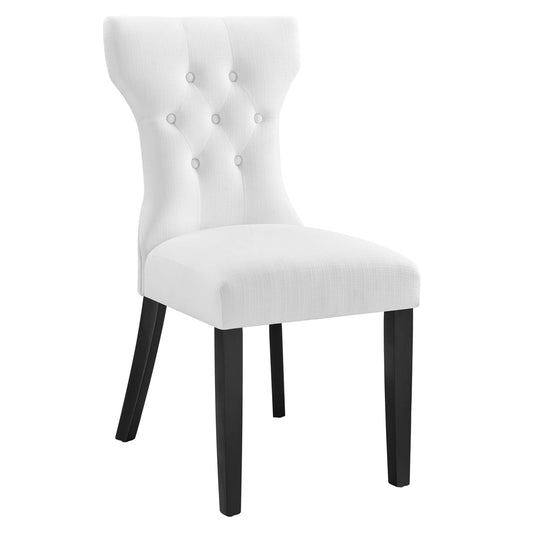 Modway - Silhouette Dining Side Chair by Modway  Bar and Dining Dining Chairs White - EEI-1380-WHI