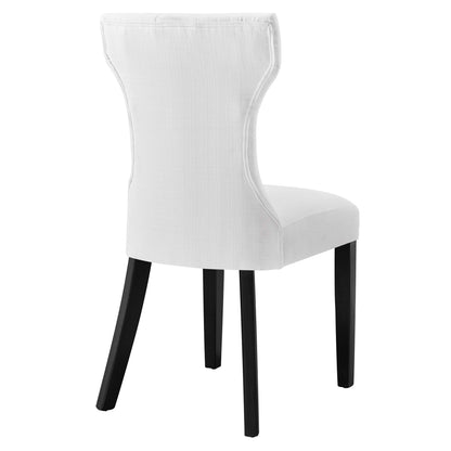Modway - Silhouette Dining Side Chair by Modway  Bar and Dining Dining Chairs White - EEI-1380-WHI