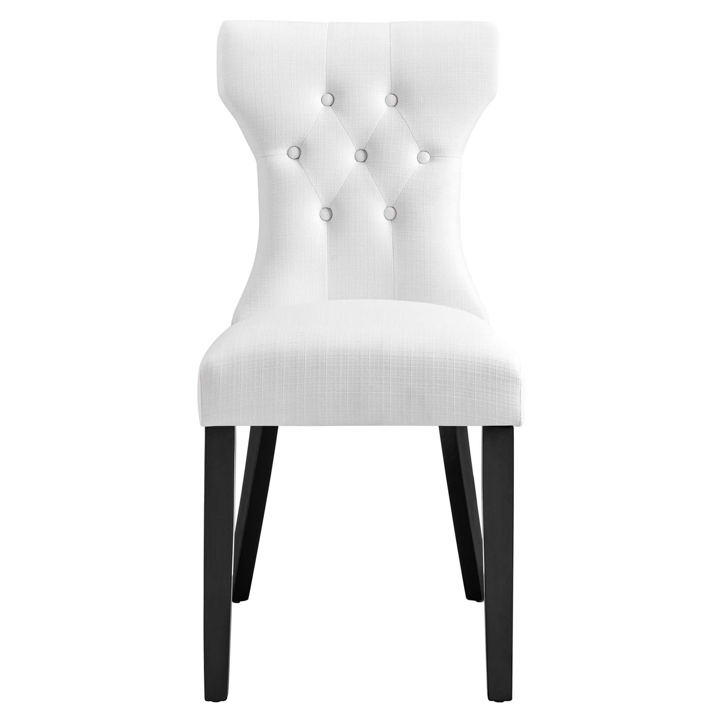 Modway - Silhouette Dining Side Chair by Modway  Bar and Dining Dining Chairs White - EEI-1380-WHI