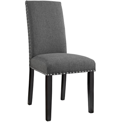 Modway Outlet Parcel Dining Upholstered Fabric Side Chair by Modway  Bar and Dining Furniture Gray - EEI-1384-GRY