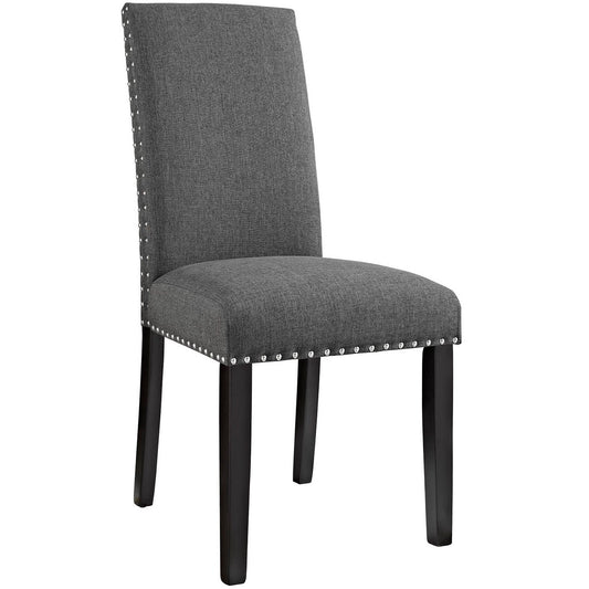 Modway Outlet Parcel Dining Upholstered Fabric Side Chair by Modway  Bar and Dining Furniture Gray - EEI-1384-GRY