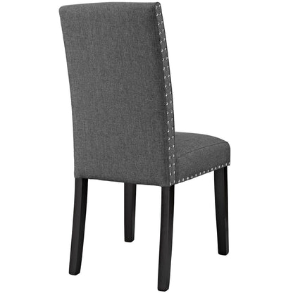 Modway Outlet Parcel Dining Upholstered Fabric Side Chair by Modway  Bar and Dining Furniture Gray - EEI-1384-GRY