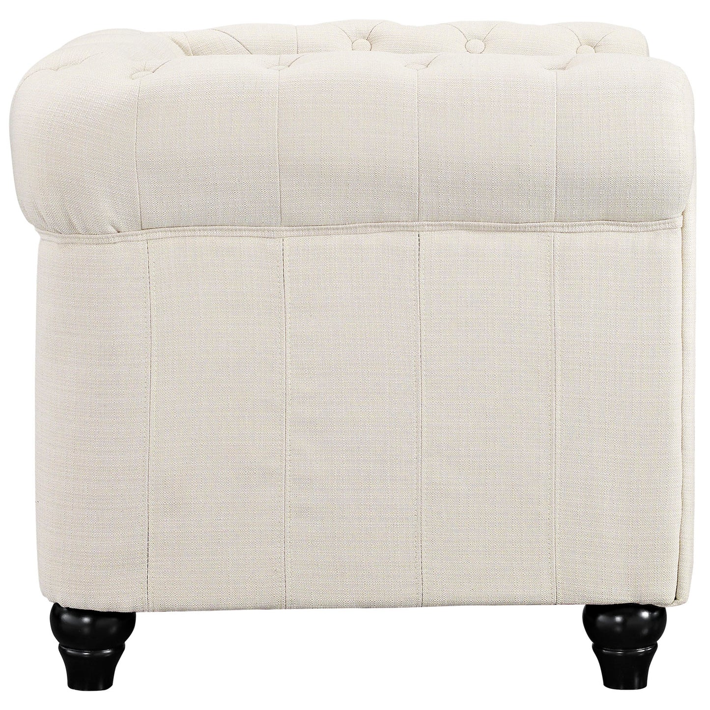 Modway Outlet Earl Upholstered Fabric Armchair by Modway  Living Room Furniture Beige - EEI-1410-BEI
