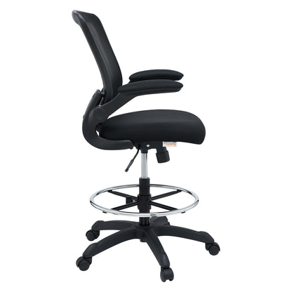 Modway - Veer Drafting Chair by Modway  Office Furniture Office Chairs Black - EEI-1423-BLK